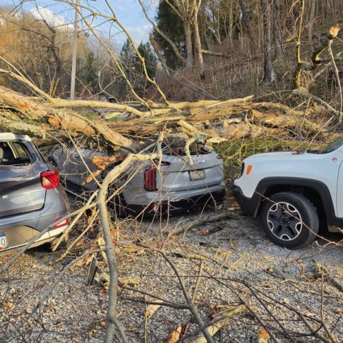 High Winds Lash Ohio Valley